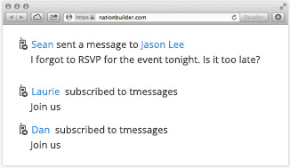 Receive text messages Receive text messages
