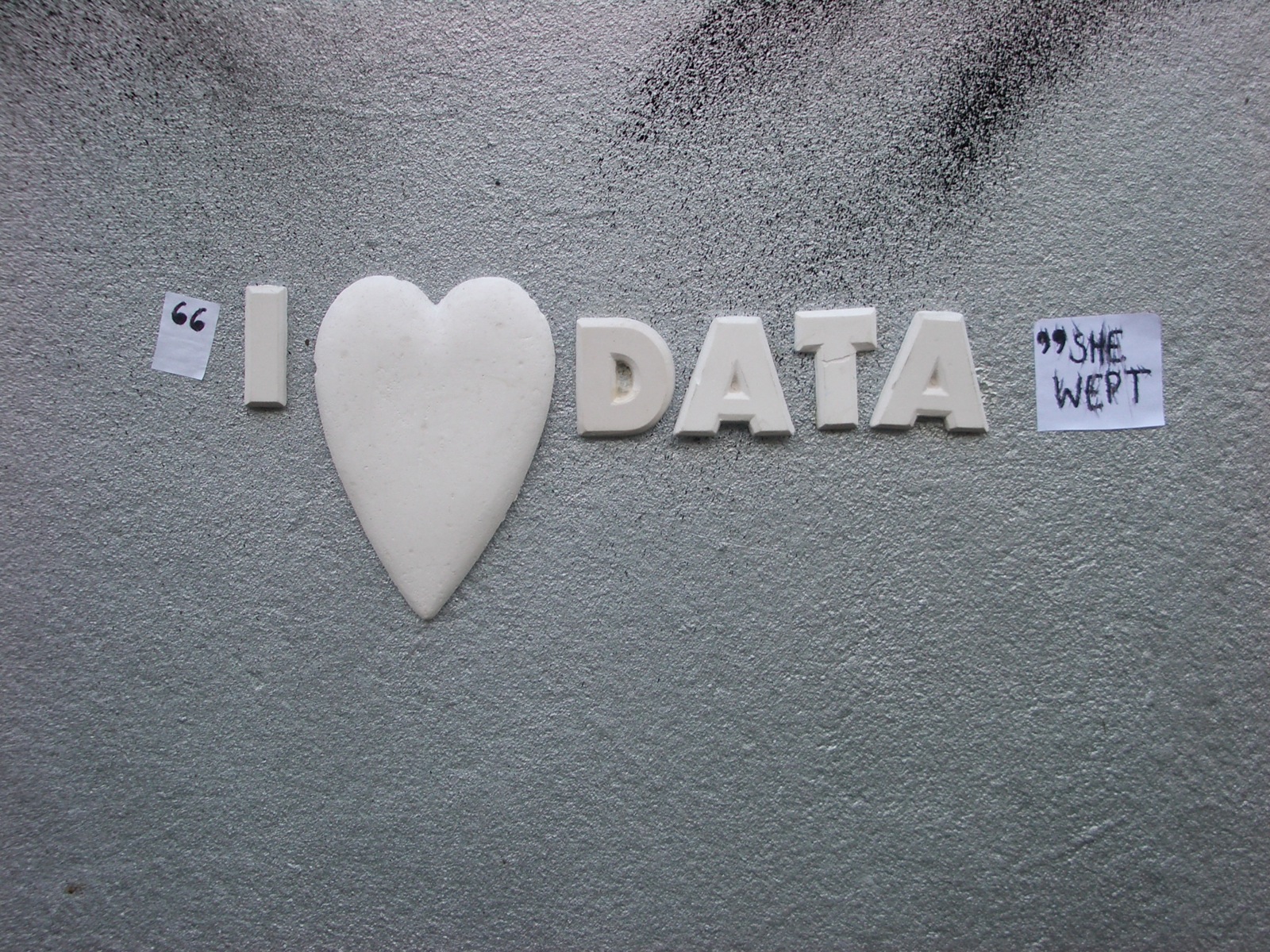 I heart data. I heart data