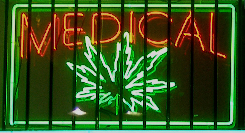 Medical marijuana neon sign Medical marijuana neon sign