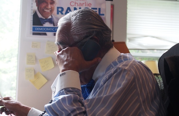 Rangel on the phone