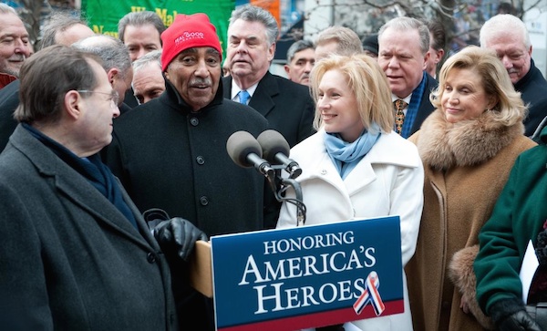 Charlie Rangel and Kirsten Gillibrand