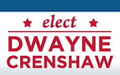 Elect Dwayne Crenshaw