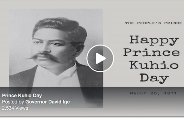 Prince Kuhio Day
