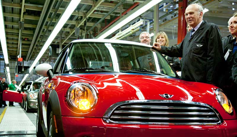 Vince car industry uk manufacturing Europe