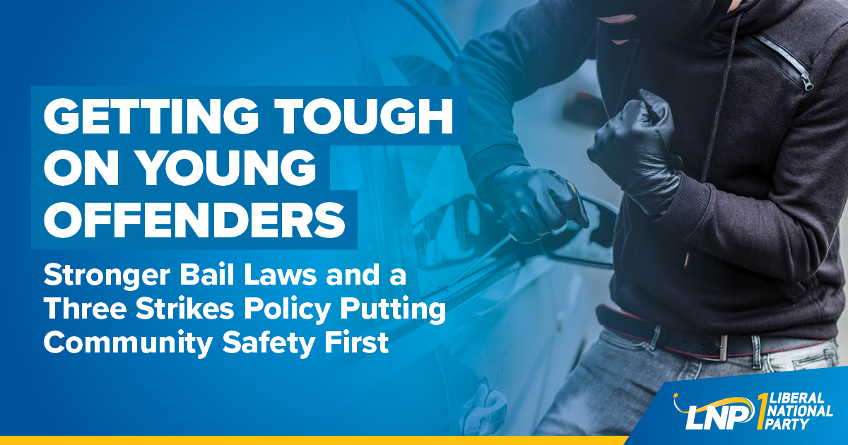 LNP to crack down on youth crime Image