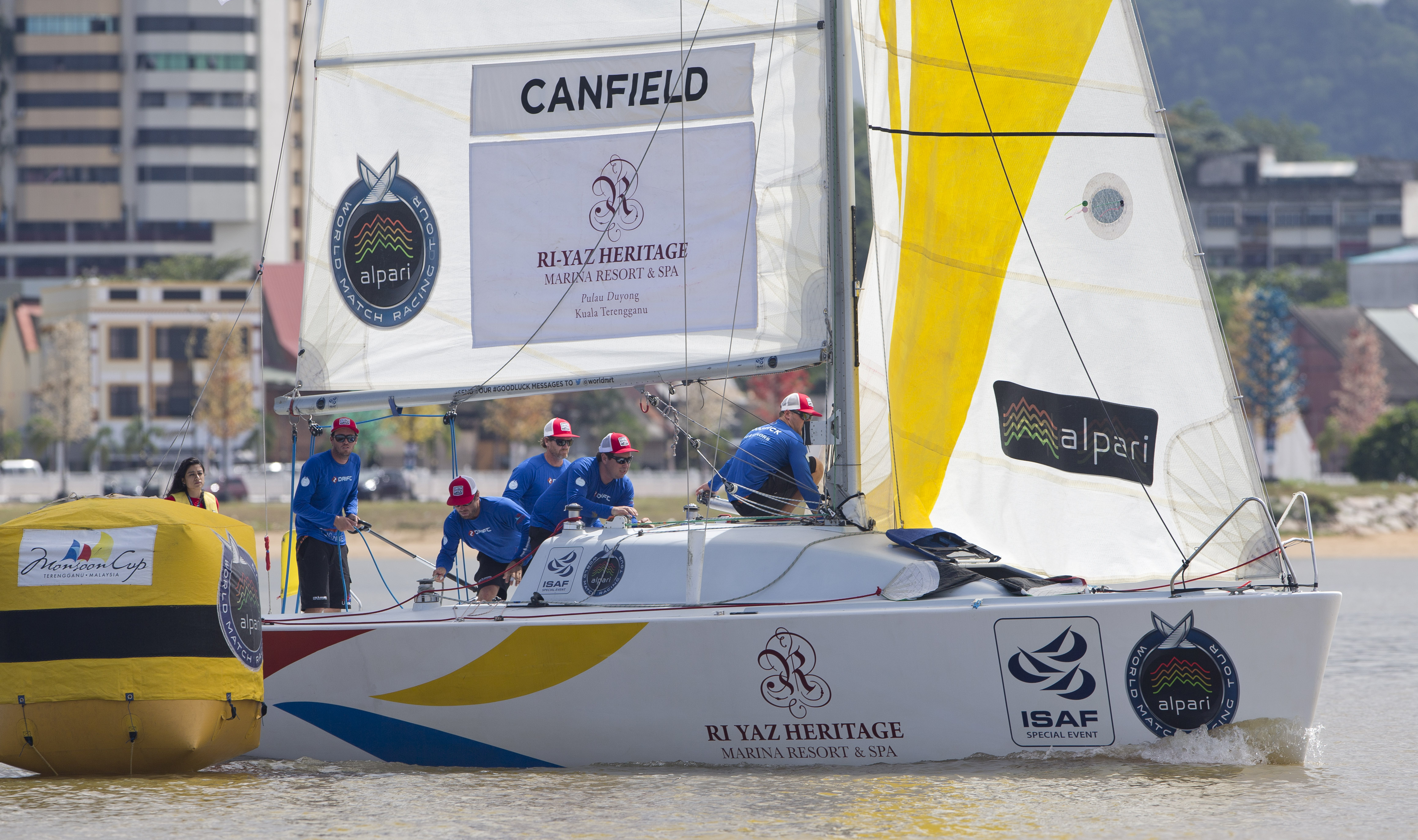 SMOOTH SAILING DAY YESTERDAY FOR CANFIELD & WILLIAMS
