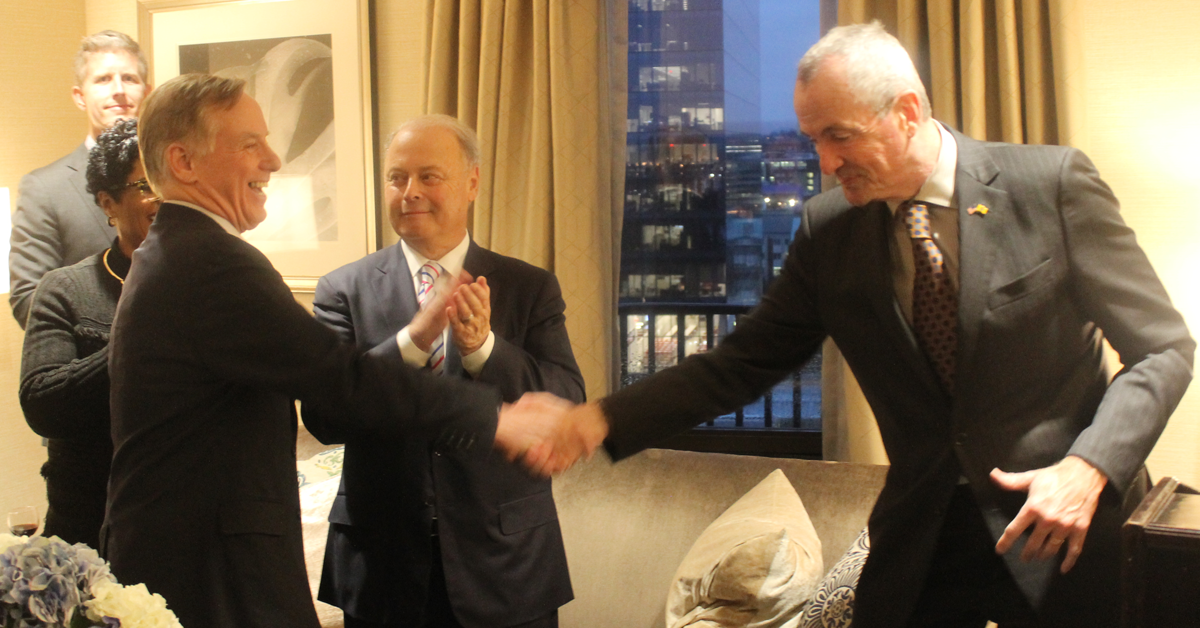 Phil Murphy and Howard Dean demonstrate deep ties at Newark fundraiser - NewarkInc (registration)