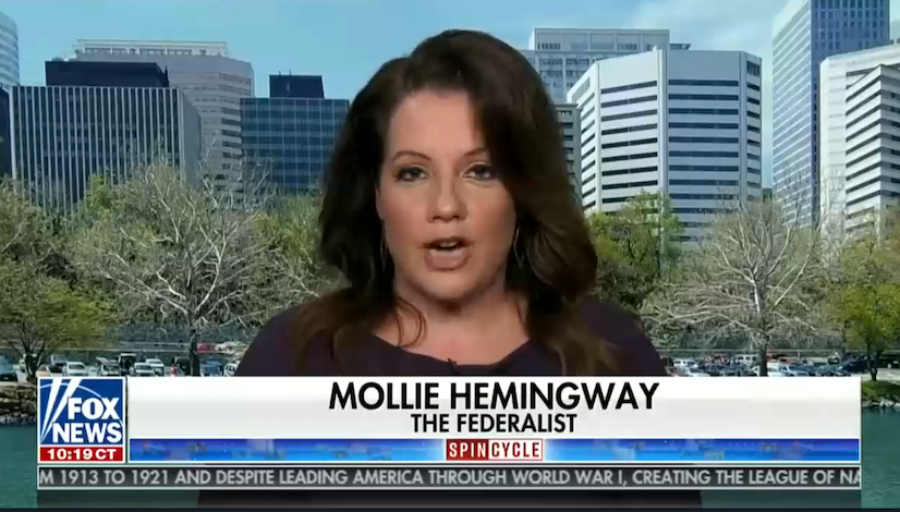 Never Before Seen Footage Mollie Hemingways Reaction To The Tweet - vnj7xlm