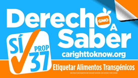 Sí a la Proposición 37