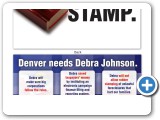 Debra Johnson For Denver: No ones rubber stamp