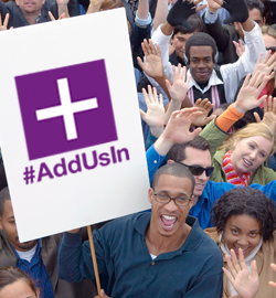 #AddUsIn Action Center