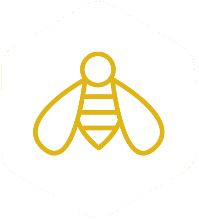 The Gather By bee logo