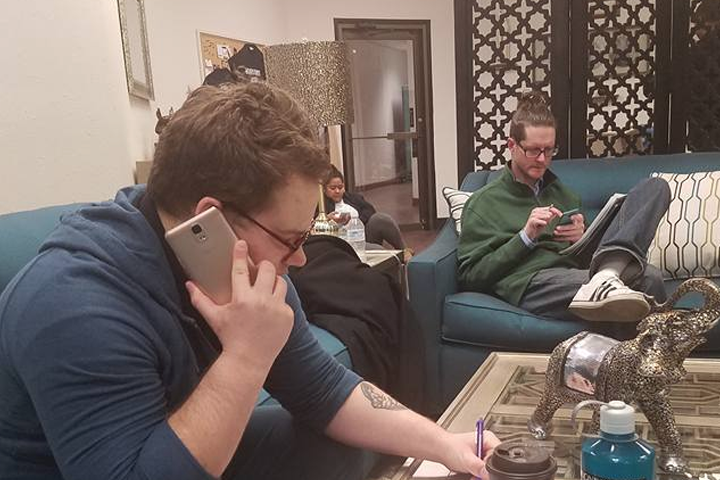 Phonebank with #TeamNekima