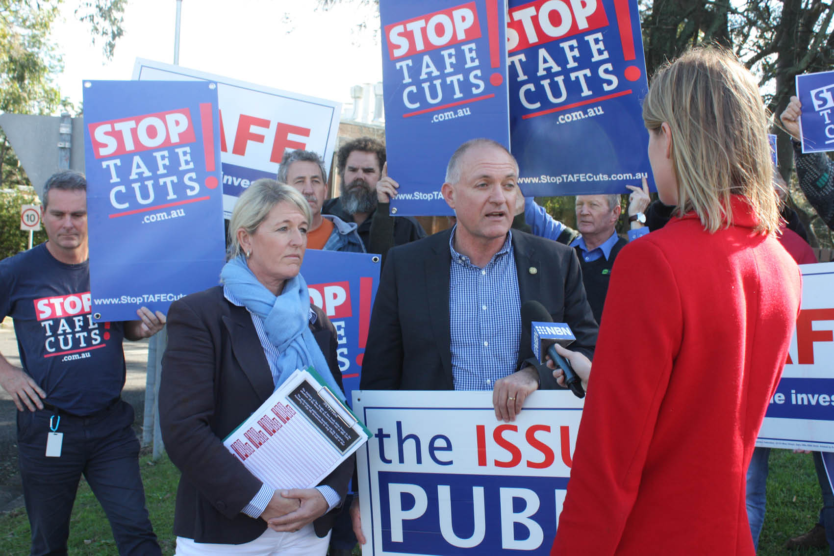 SKILLS MINISTER REFUSES TO RULE OUT SALE OF BELMONT TAFE