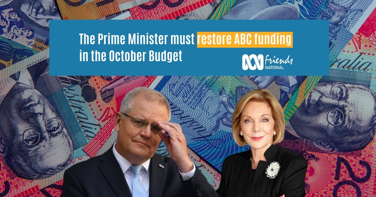 Prime Minister Scott Morrison must restore ABC funding