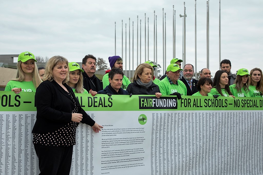 PM urged to reverse public school funding cuts