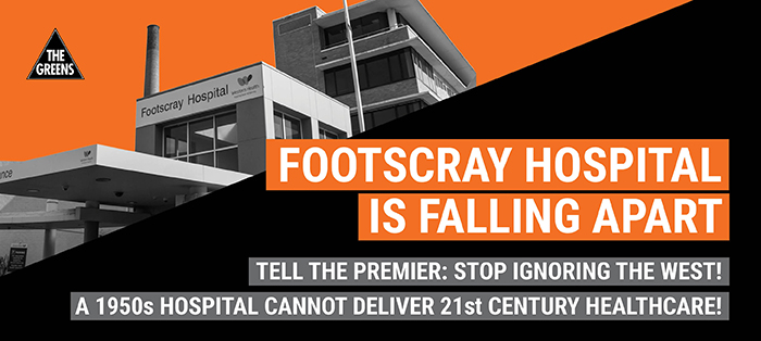 Footscray Hospital is Falling Apart