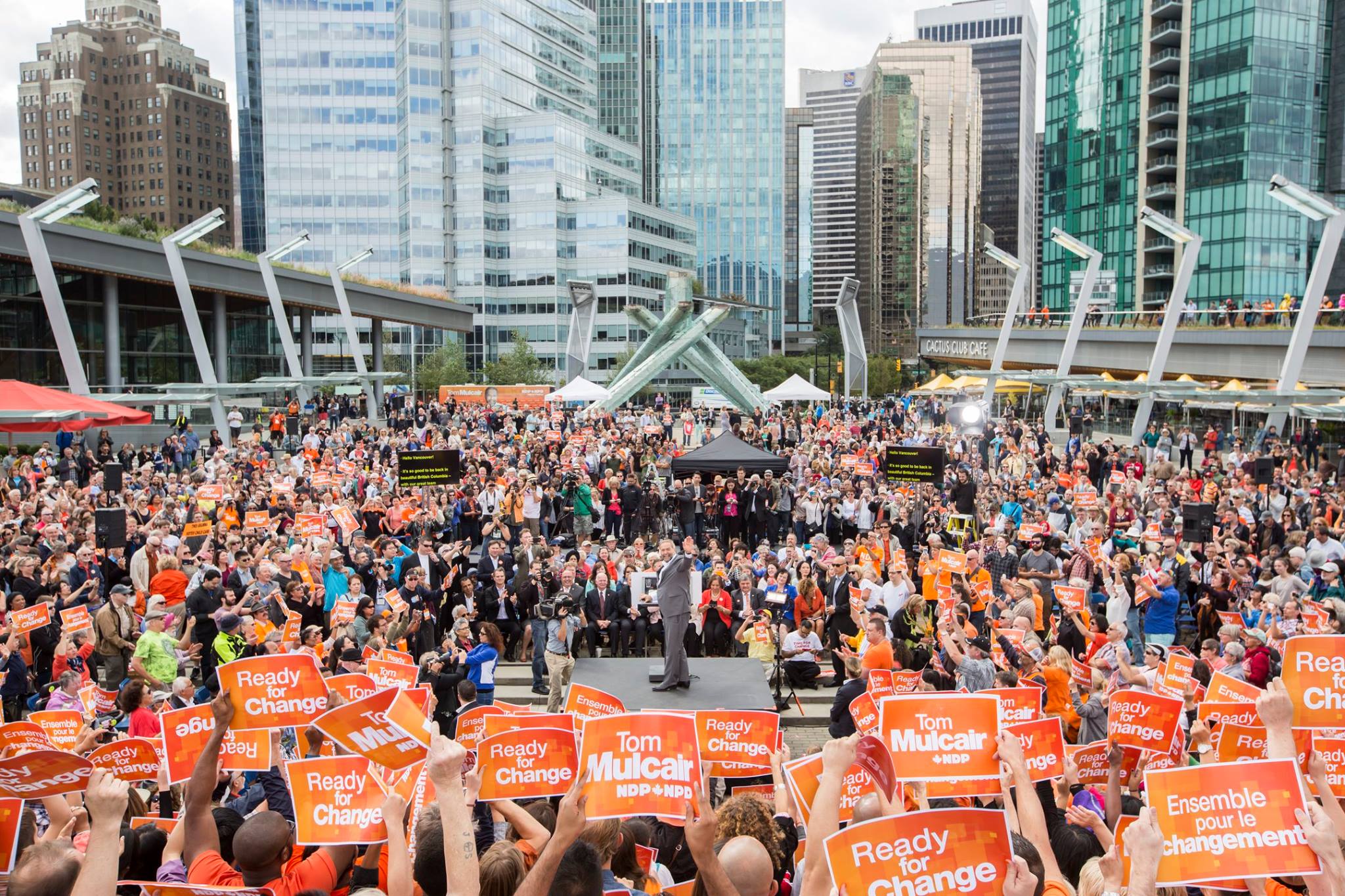 Tom Mulcair à Vancouver