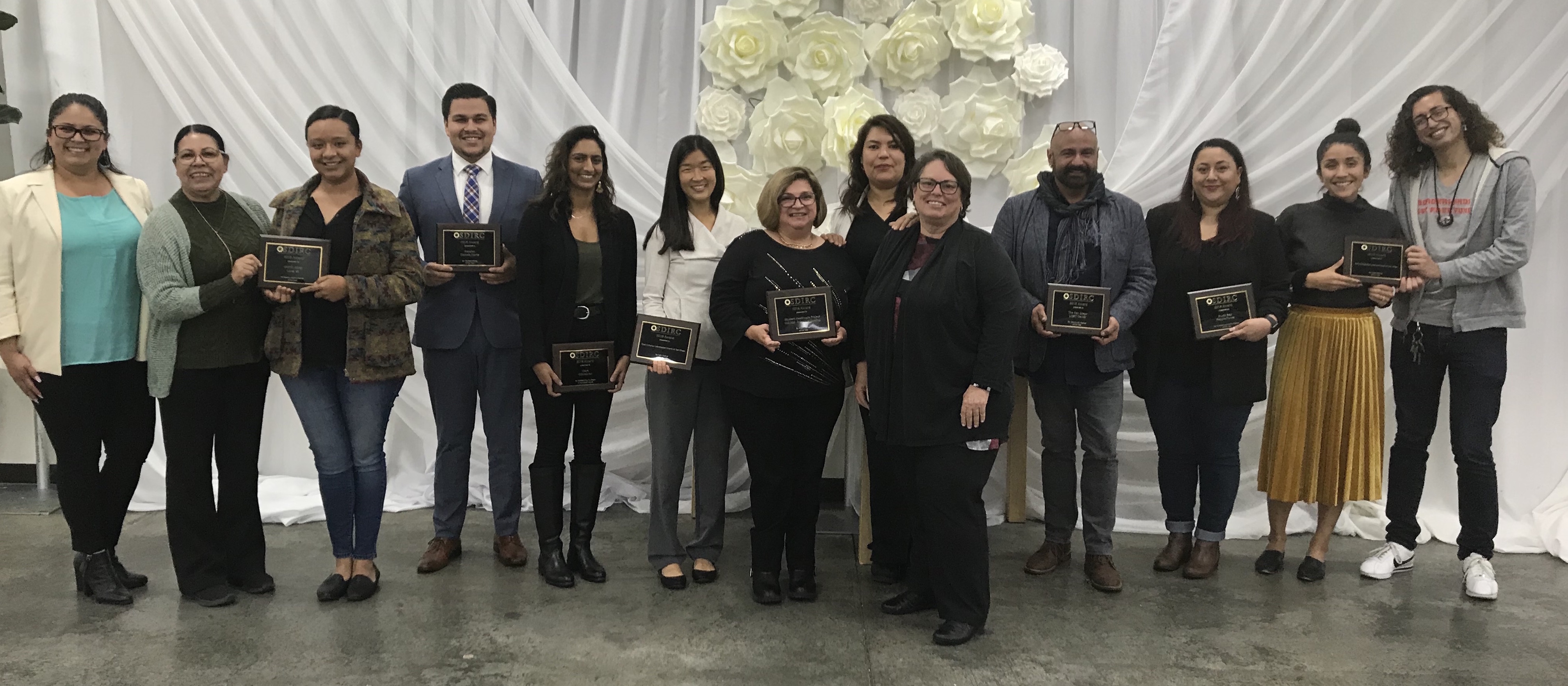 Check Out the 2018 SDIRC Award Winners! - San Diego Immigrant Rights
