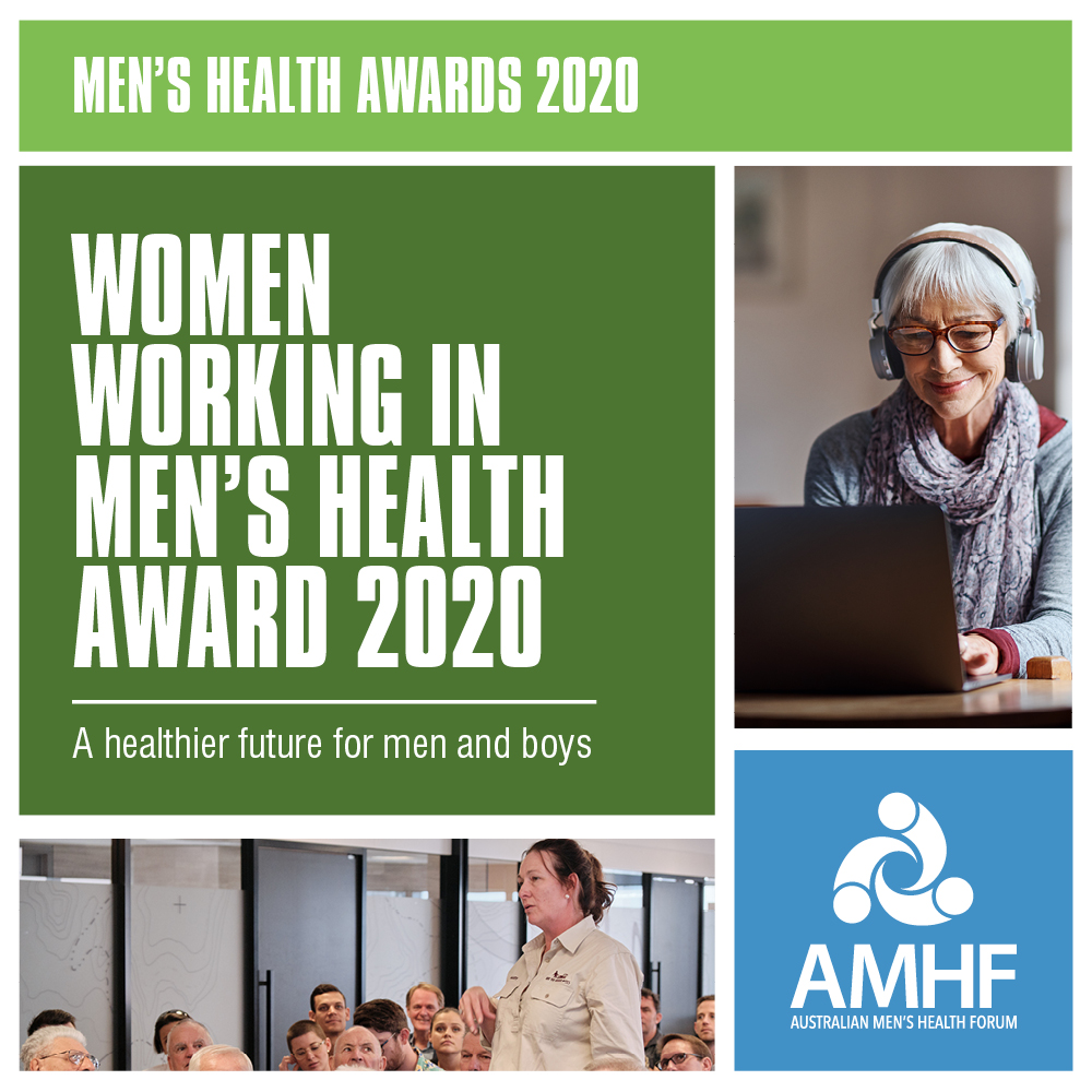 Women Working In Men's Health Award 2020 voting card