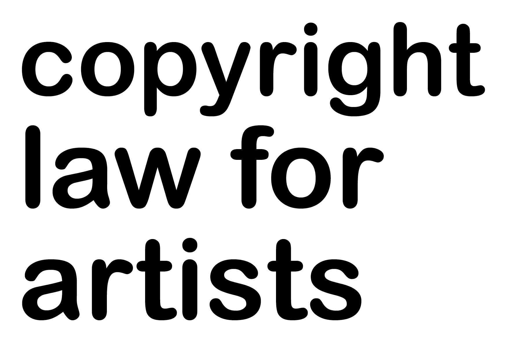 Copyright Law for Artists: Webinar