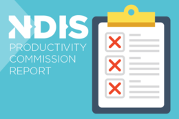 Productivity Commission Report is bad news