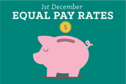Your New Equal Pay Rates!