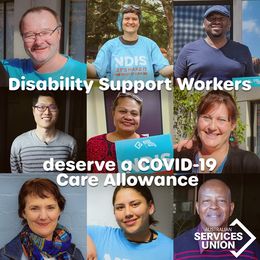 ASU members take Covid Care Allowance to Fair Work Commission