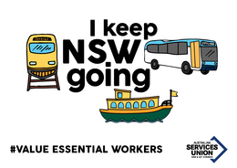 Transport Workers Keep NSW Going