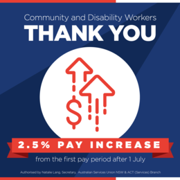 Your Union-won Pay Rise