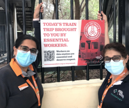 ASU Members On Strike: Essential Rail Workers