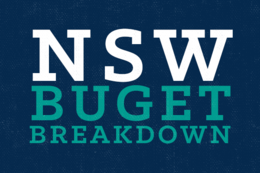 NSW Budget Breakdown
