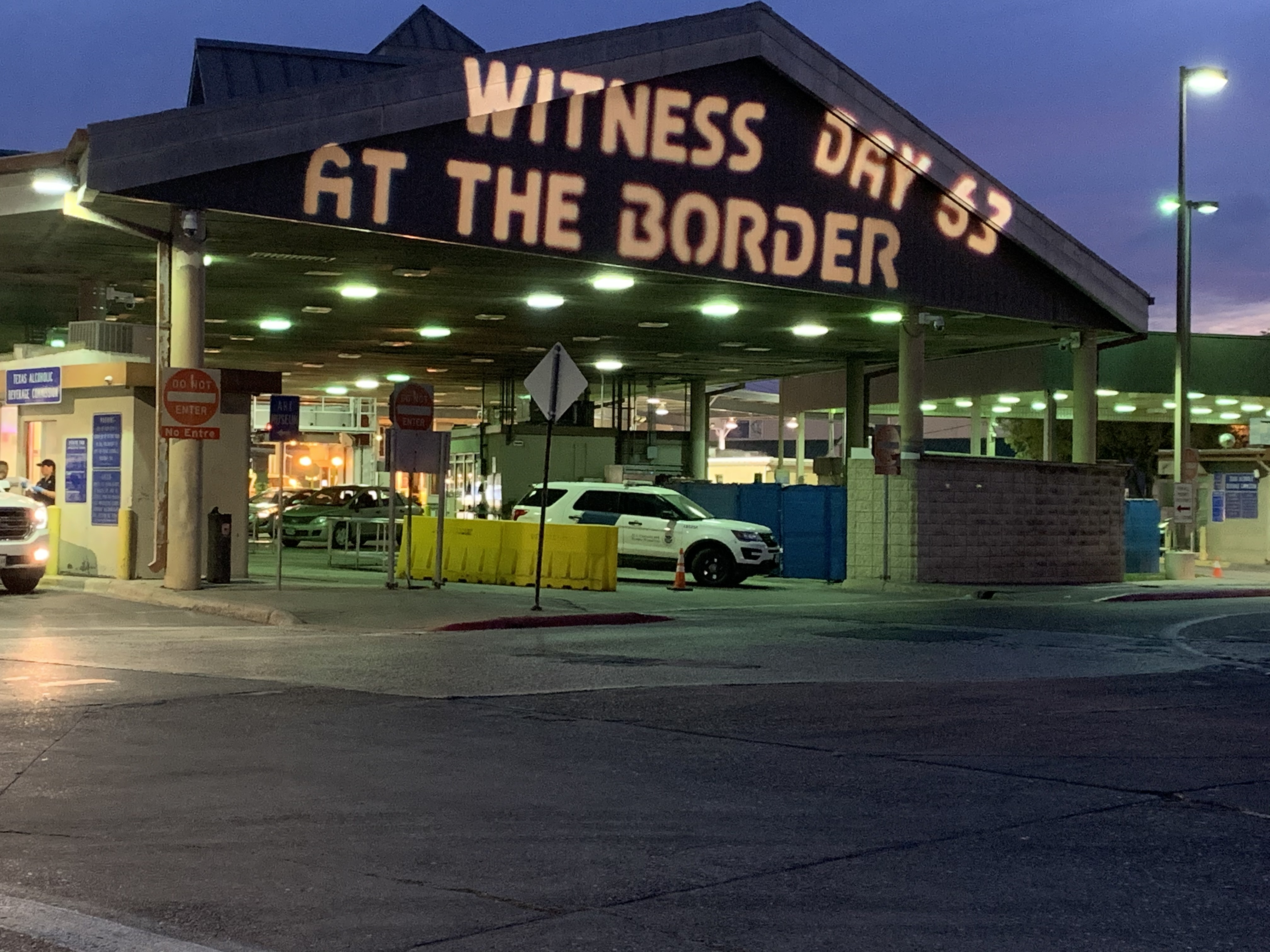 Witness at the Border Brownsville, TX Backbone Campaign