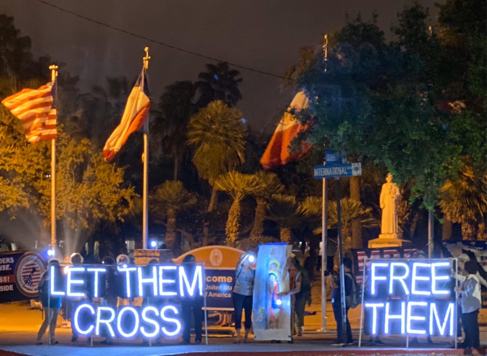 Witness at the Border Brownsville, TX Backbone Campaign
