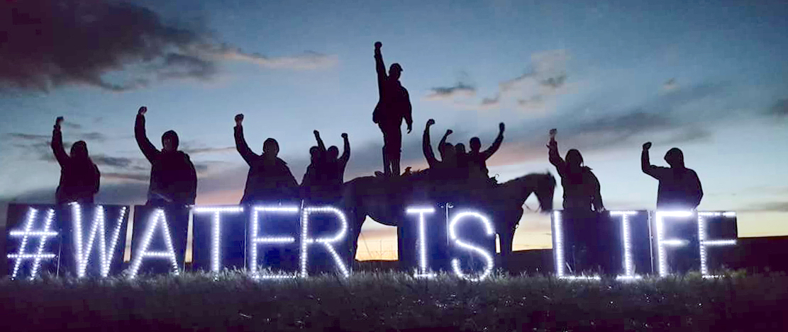 Water Is Life OLB at Standing Rock