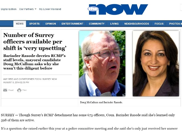 Barinder Rasode Surrey RCMP