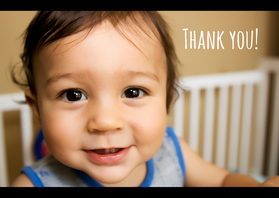 Thank you! Thank you!