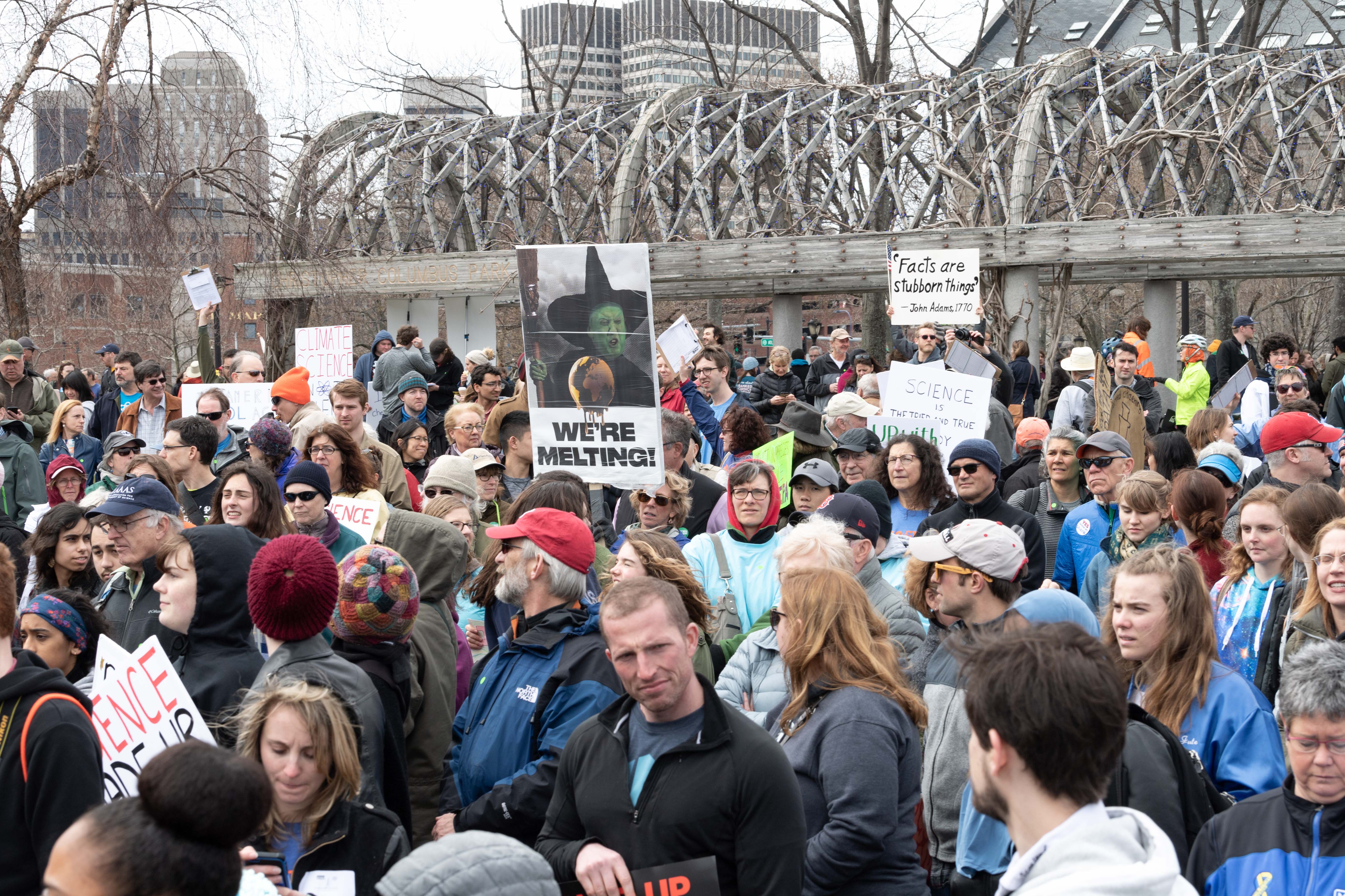 Science Strikes Back at the 2018 March for Science - Boston - 350 ...