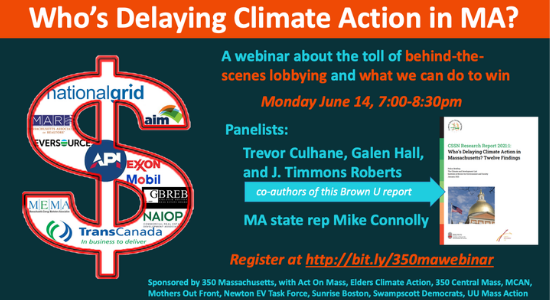 Who’s Delaying Climate Action in MA?