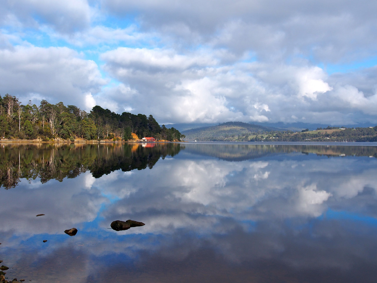 Glaziers Bay Huon River