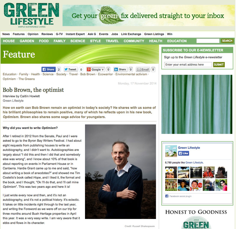 Green Lifestyle Screenshot