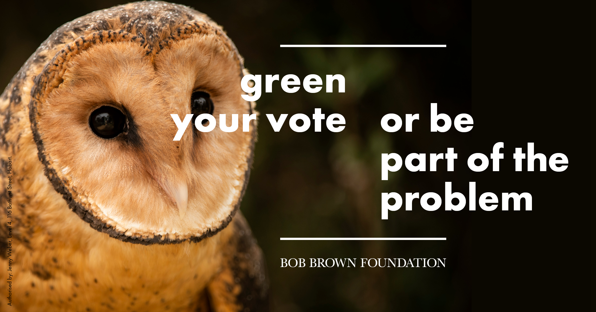 Pledge To Green Your Vote Tasmanian State Election 2021 Bob Brown Foundation