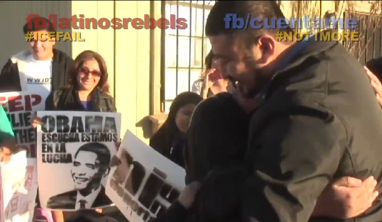 Edi_Arma reunited with his family