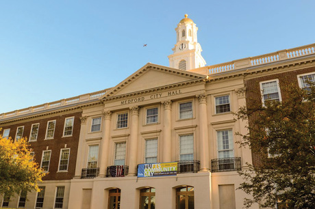 Alexander Thompson / The Tufts Daily Medford City Hall pictured on September 16, 2019