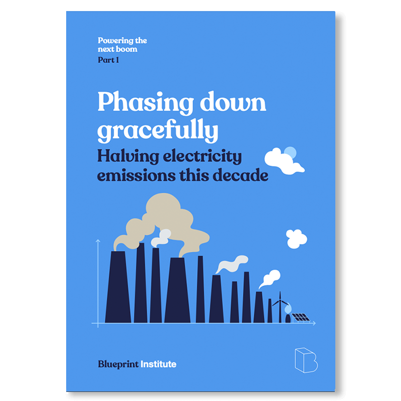 Read our Blueprint on halving emissions in the next decade