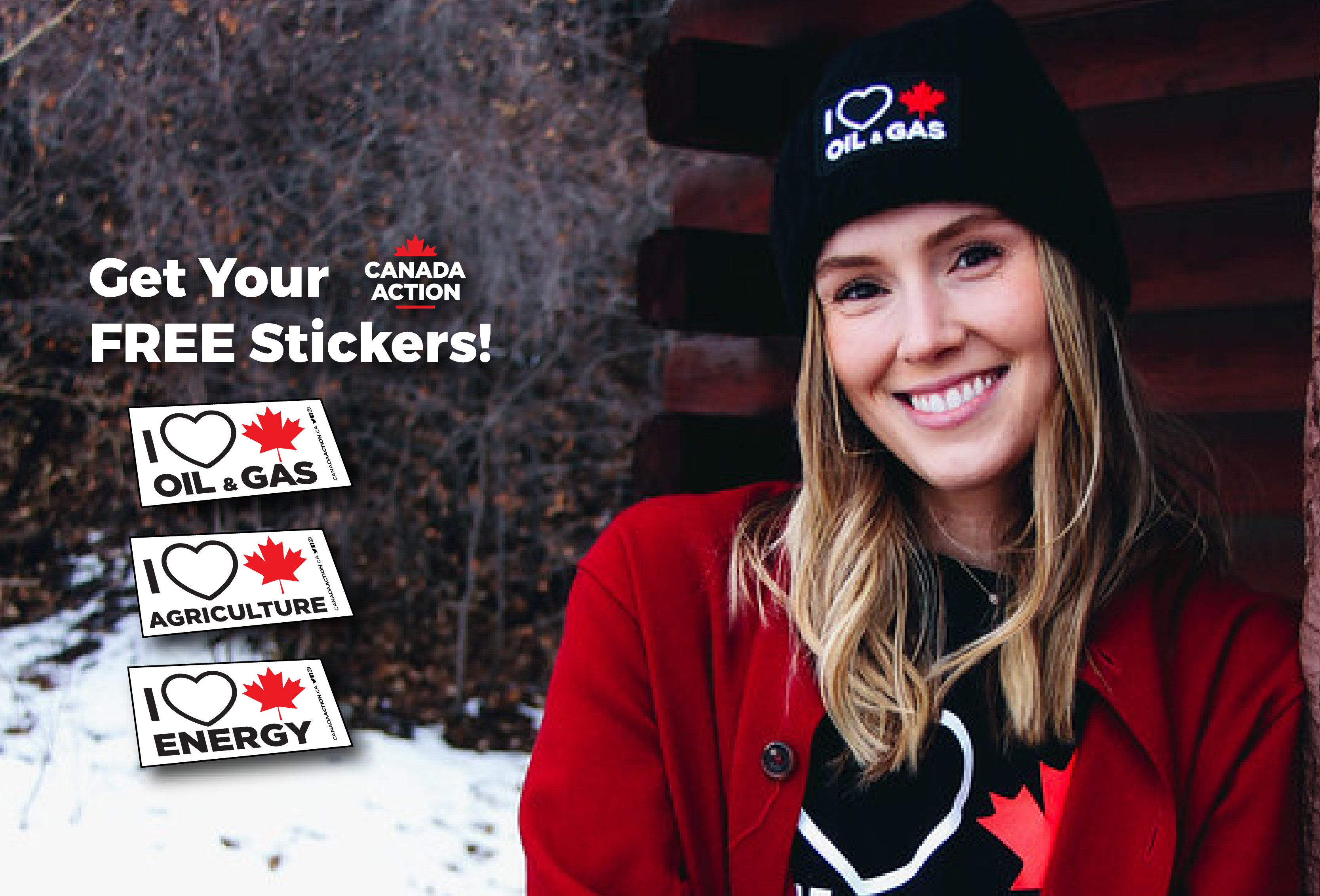 Stickers Canada Action