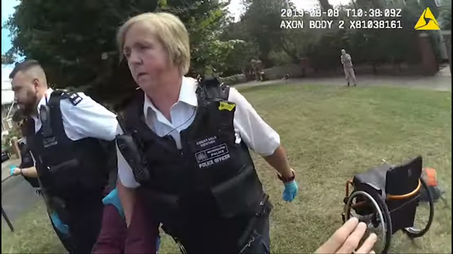 Footage Released: Police Arrest and Carry off Disabled Man for Praying in Public