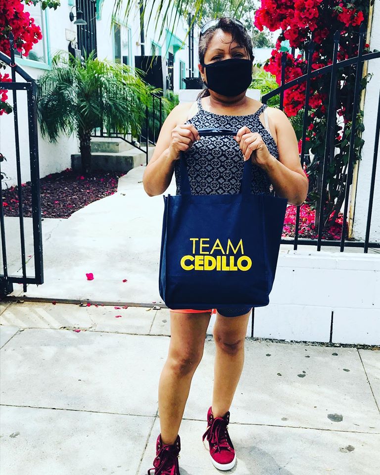 Delivered masks to 20th Street Neighbors in Pico Unión 4-29-2020