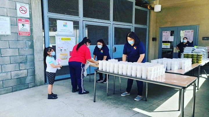 Dropped meals from HomeState to Para Los Niños in Westlake 4-28-2020 #1
