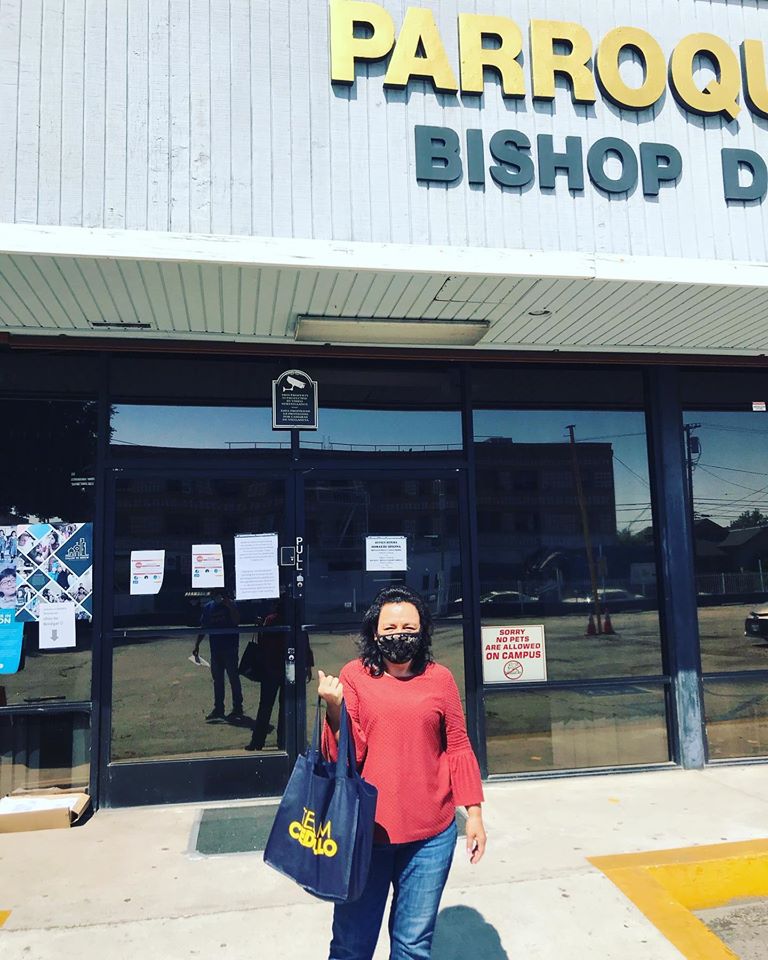 St.Thomas Church's food bank dropped hand sanitizer 4-28-2020